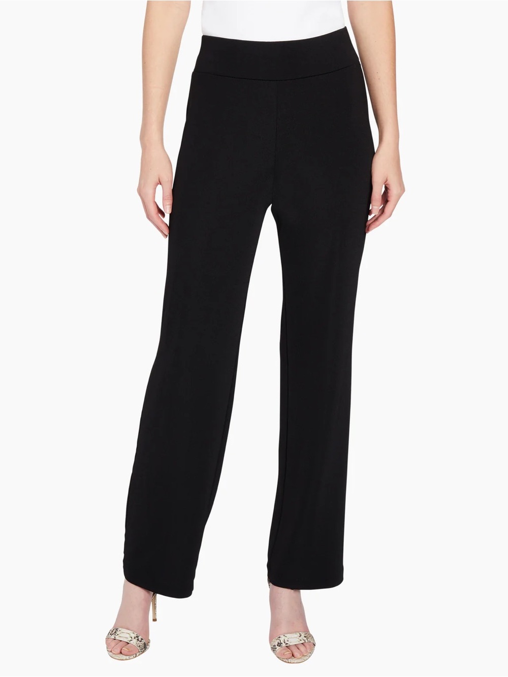 JNY Jones New York Black Pull-On Pants